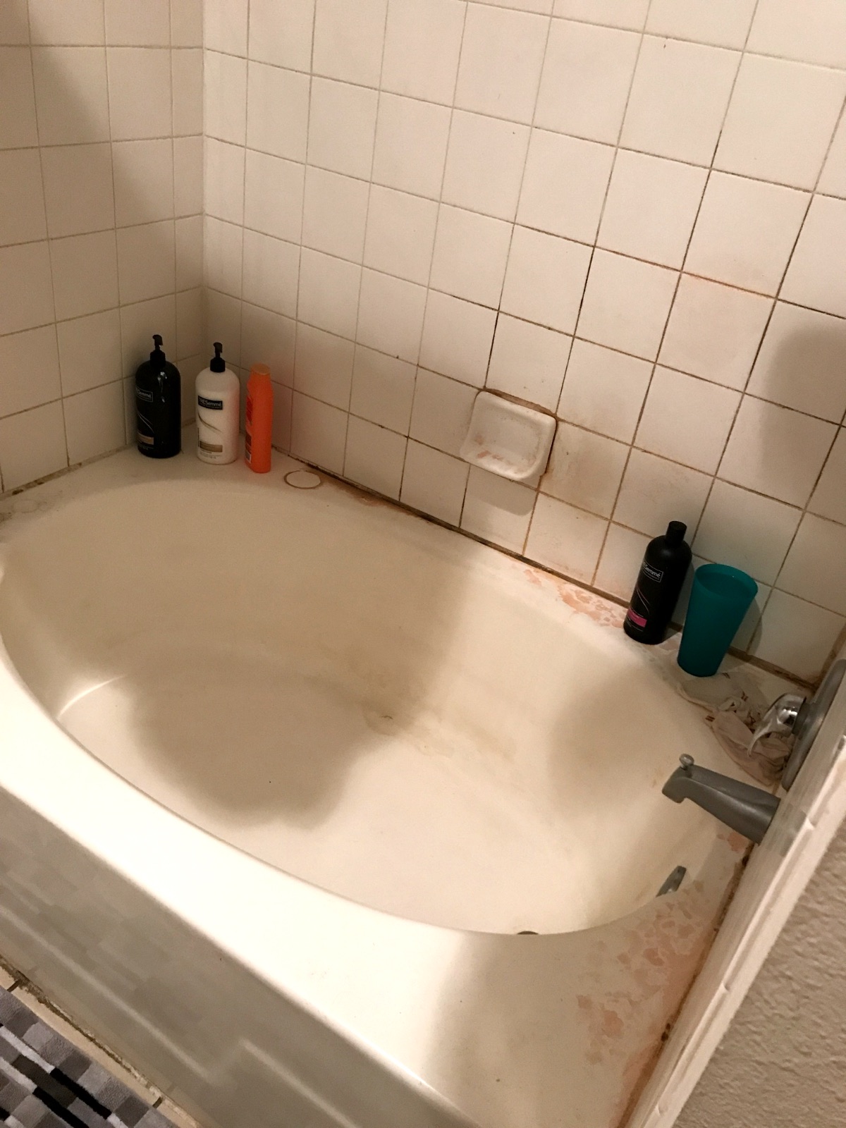 Before: Bathtub Deep Clean
